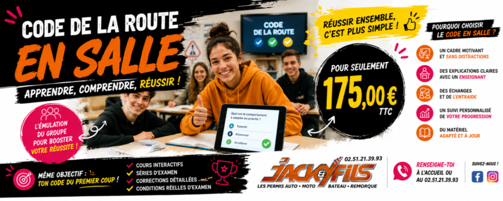 Code en salle Code en salle